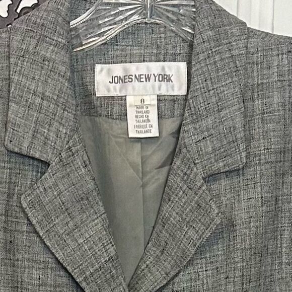 Vintage Jones New York Silk/Linen Blazer - Picture 7 of 16
